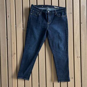 GAP 1969 Women's Ankle Blue Denim Skinny Jeans Size 33